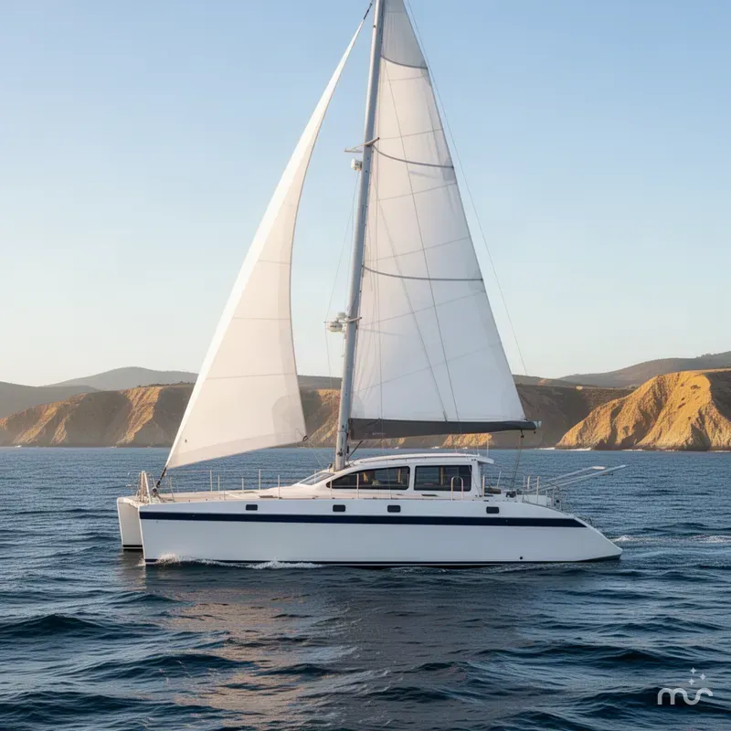 Slide: The Image of Baltec Visiona Catamaran 1999 - 1