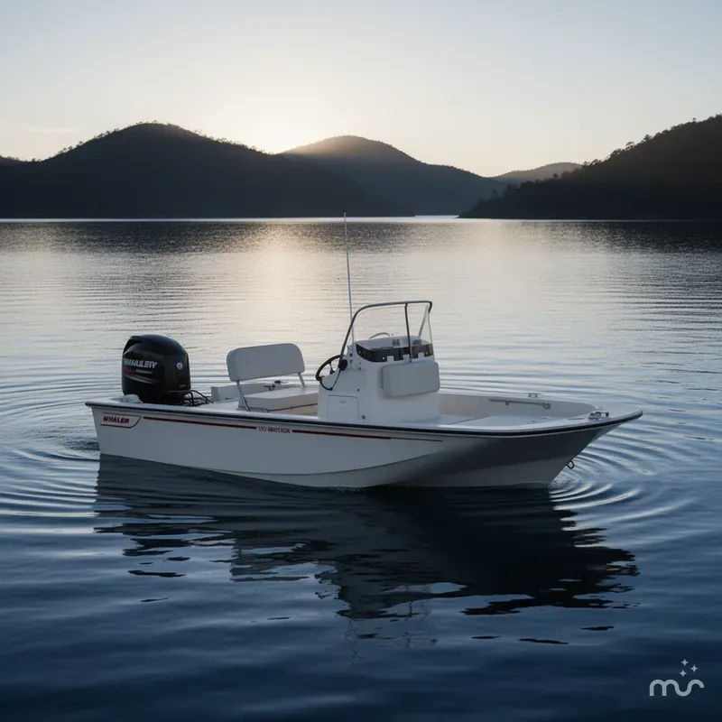 Slide: The Image of Boston Whaler 150 Montauk 2026 - 2