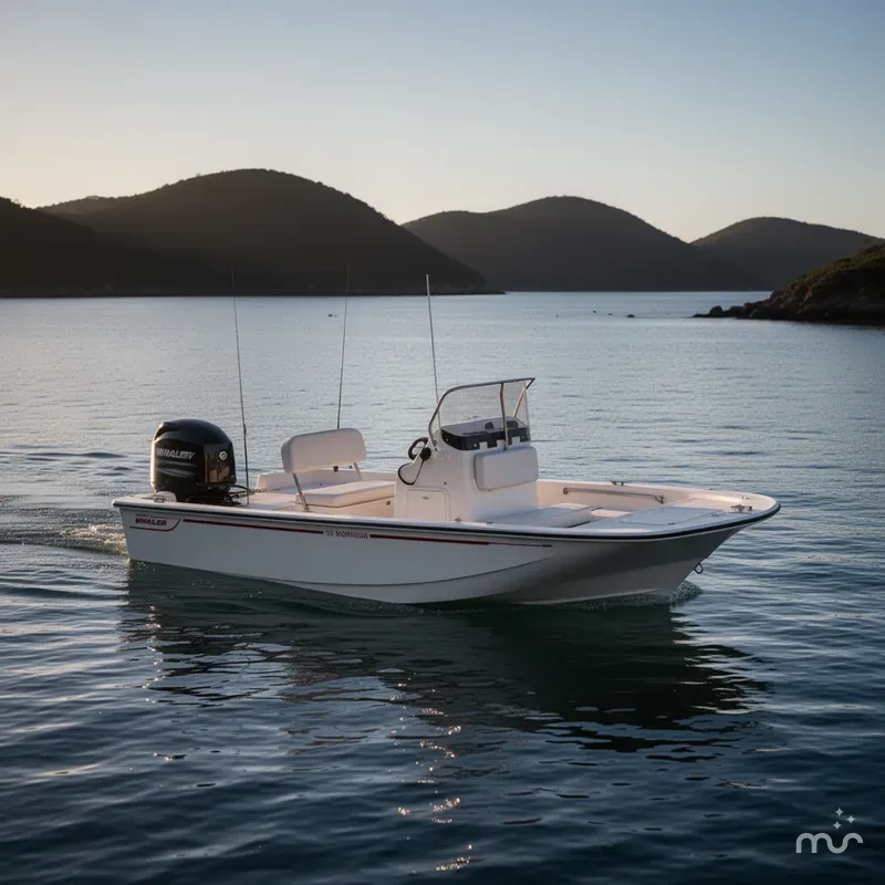 Slide: The Image of Boston Whaler 150 Montauk 2026 - 2