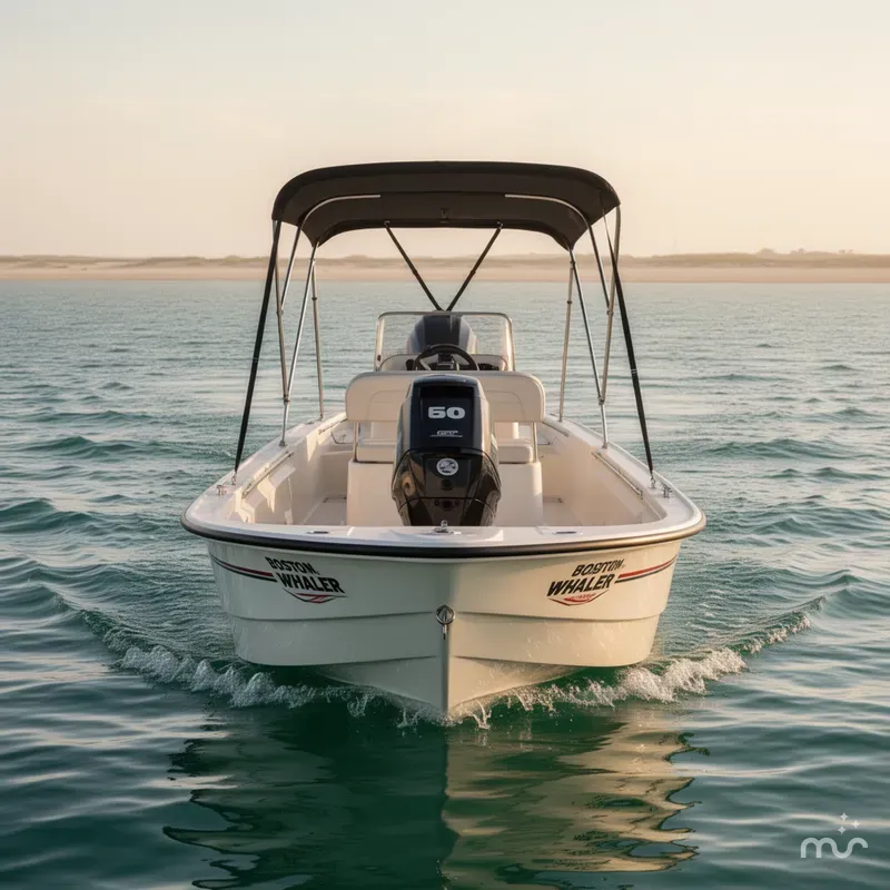 Slide: The Image of Boston Whaler 150 Montauk 2023 - 1