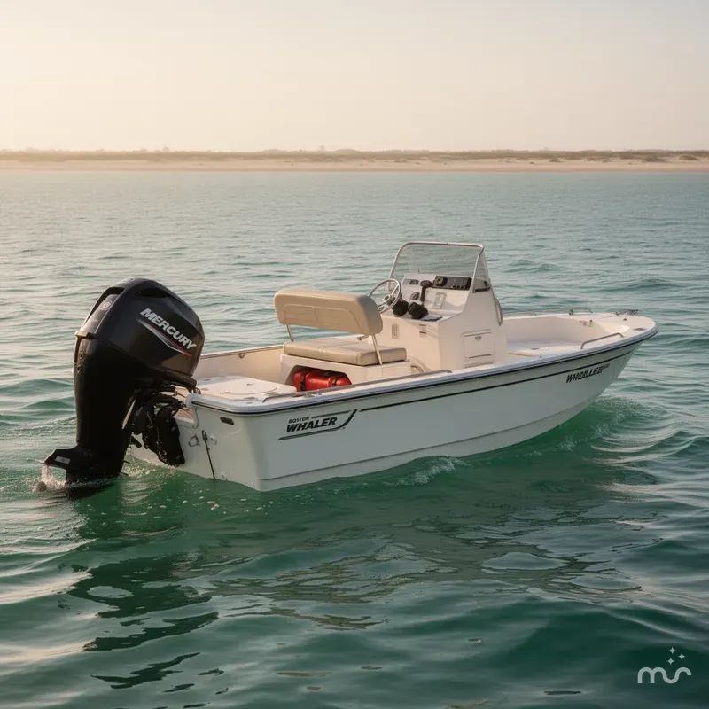Slide: The Image of Boston Whaler 150 Montauk 2023 - 2