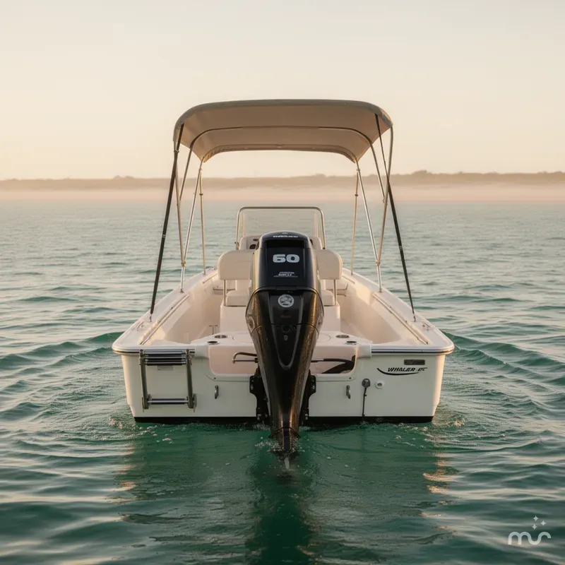 Slide: The Image of Boston Whaler 150 Montauk 2023 - 3