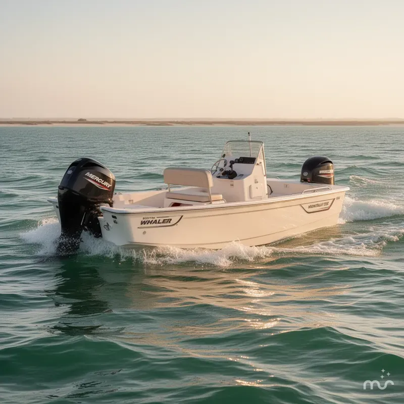 Slide: The Image of Boston Whaler 150 Montauk 2023 - 4