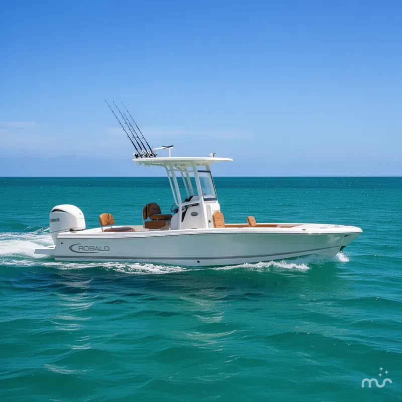 Slide: The Image of Robalo 246 Cayman 2026 - 2