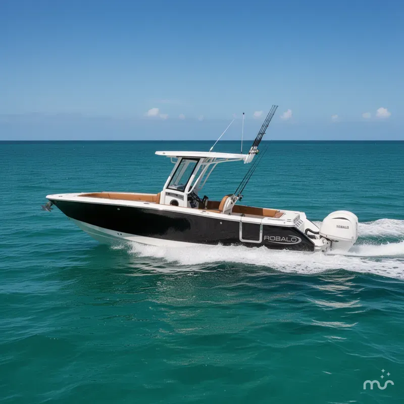 Slide: The Image of Robalo R250 Center Console 2026 - 2