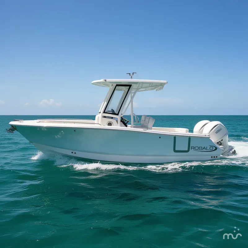 Slide: The Image of Robalo R250 Center Console 2026 - 2