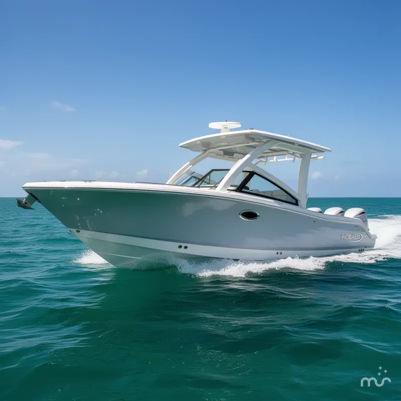 Slide: The Image of Robalo R257 Dual Console 2026 - 2