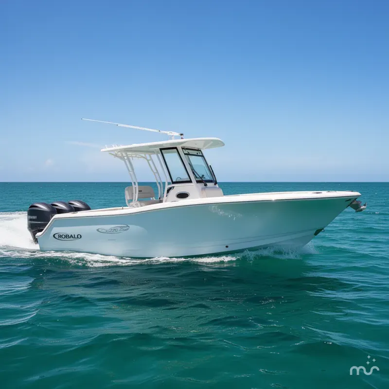 Slide: The Image of Robalo R270 Center Console 2026 - 2