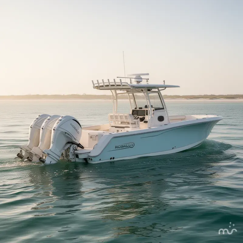 Slide: The Image of Robalo R360 Center Console 2026 - 2