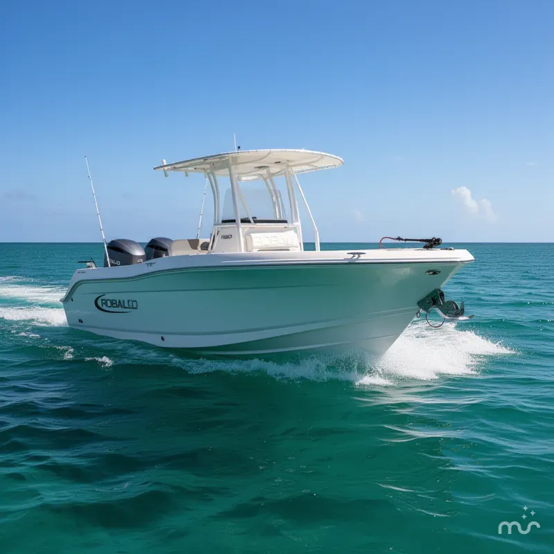 Slide: The Image of Robalo R180 Center Console 2025 - 2