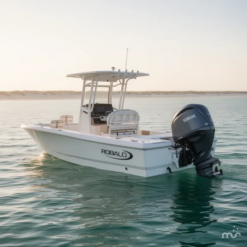 Slide: The Image of Robalo 246 Cayman 2025 - 2
