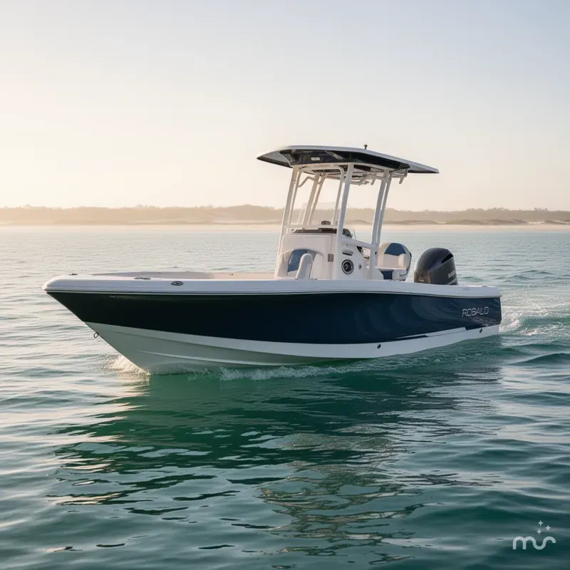Slide: The Image of Robalo 226 Cayman 2025 - 2