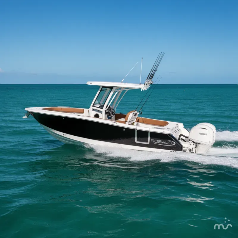Slide: The Image of Robalo R250 Center Console 2026 - 2