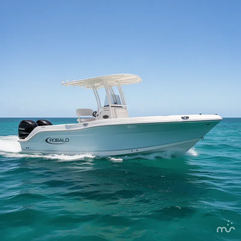 Slide: The Image of Robalo R200 Center Console 2025 - 2