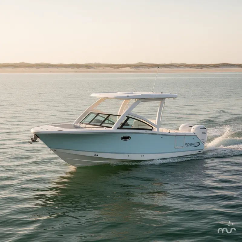 Slide: The Image of Robalo R257 Dual Console 2026 - 2