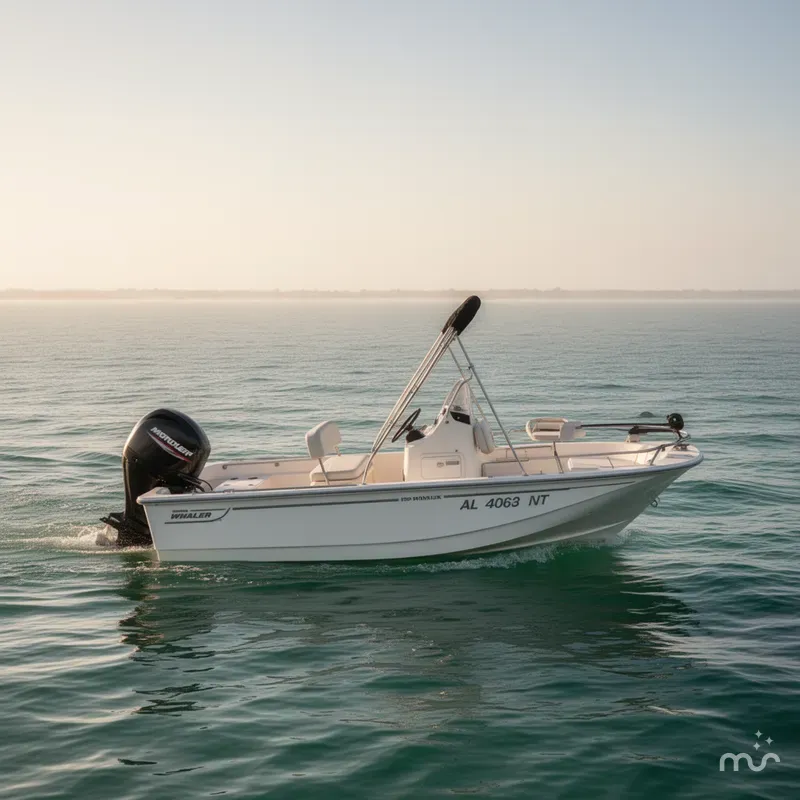 Slide: The Image of Boston Whaler 150 Montauk 2023 - 0