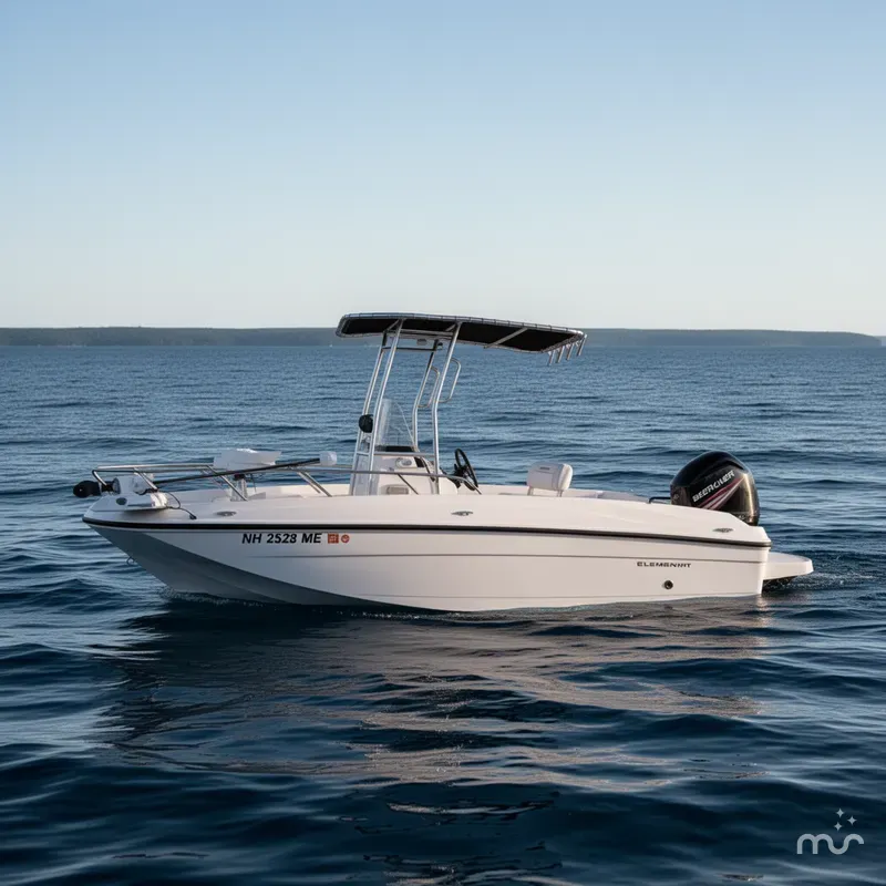 Slide: The Image of Bayliner Element F18 2017 - 2
