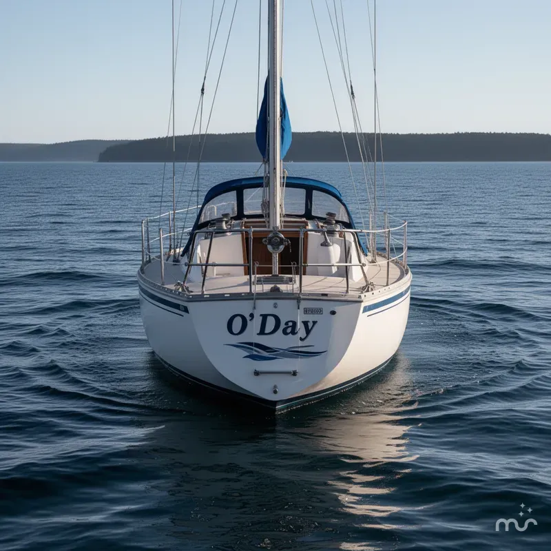 Slide: The Image of O'Day 40 1987 - 3