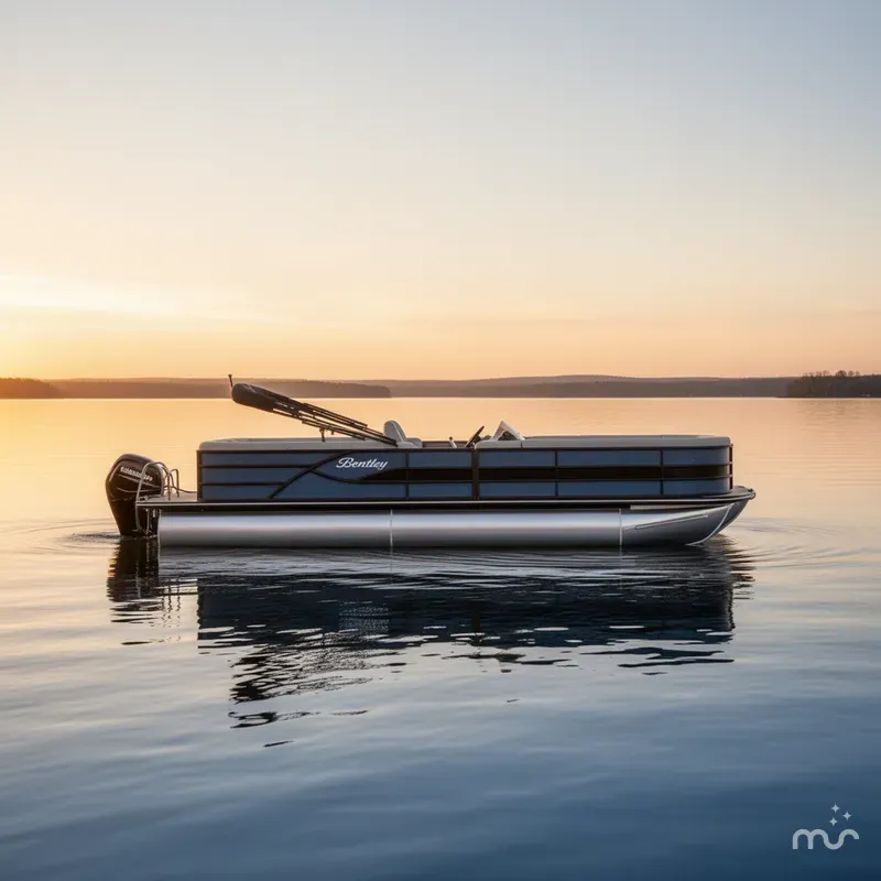 Slide: The Image of Bentley Pontoons 223 LEGACY NAVIGATOR 2027 - 2