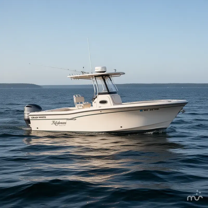Slide: The Image of Grady-White Fisherman 230 2015 - 2