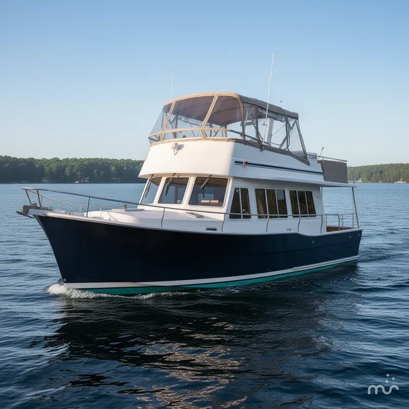 Slide: The Image of Mainship 400 Trawler 2008 - 2