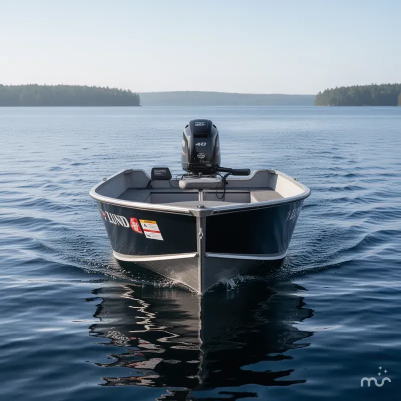 Slide: The Image of Lund 1600 Alaskan Tiller 2023 - 1