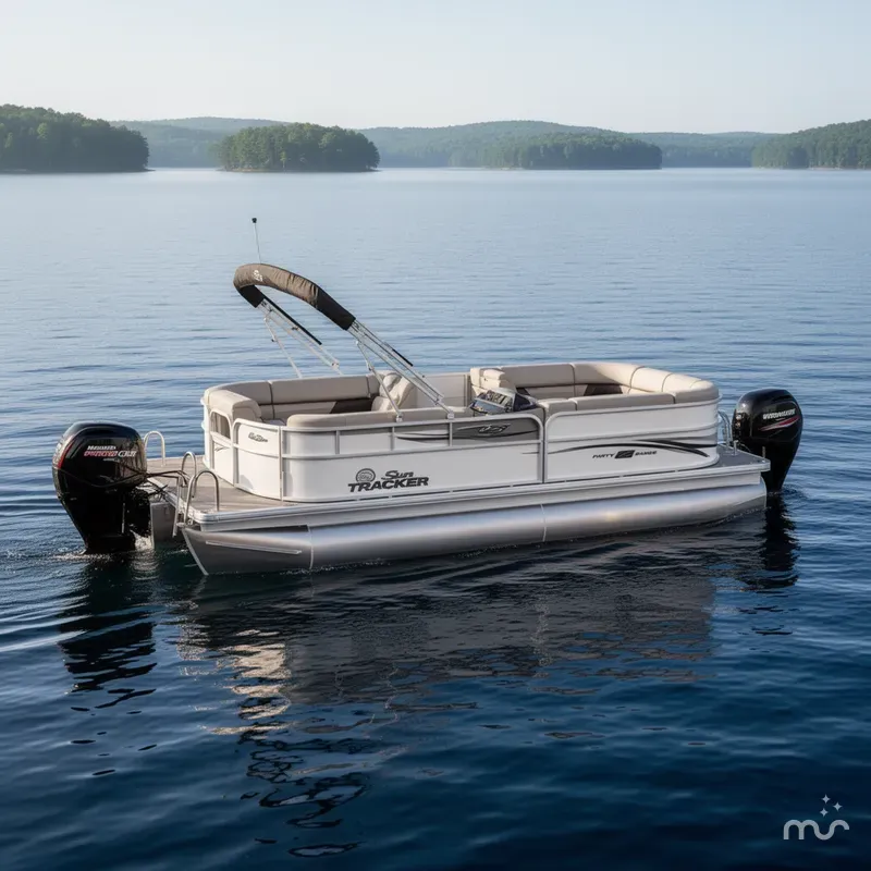 The Image of Sun Tracker Party Barge 20 DLX 2026 - 0