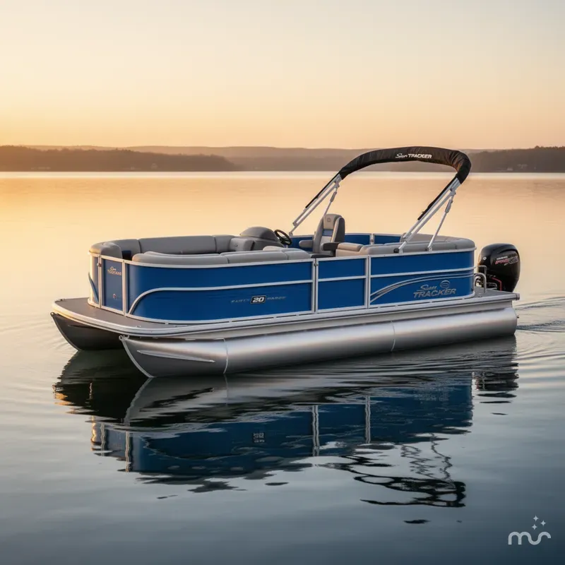 The Image of Sun Tracker Party Barge 20 DLX 2026 - 0