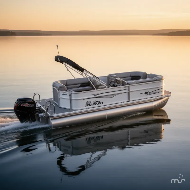 The Image of Sun Tracker Party Barge 20 DLX 2026 - 0
