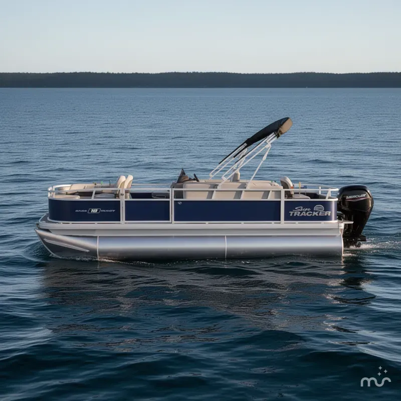 Slide: The Image of Sun Tracker Bass Buggy 18 DLX 2026 - 2