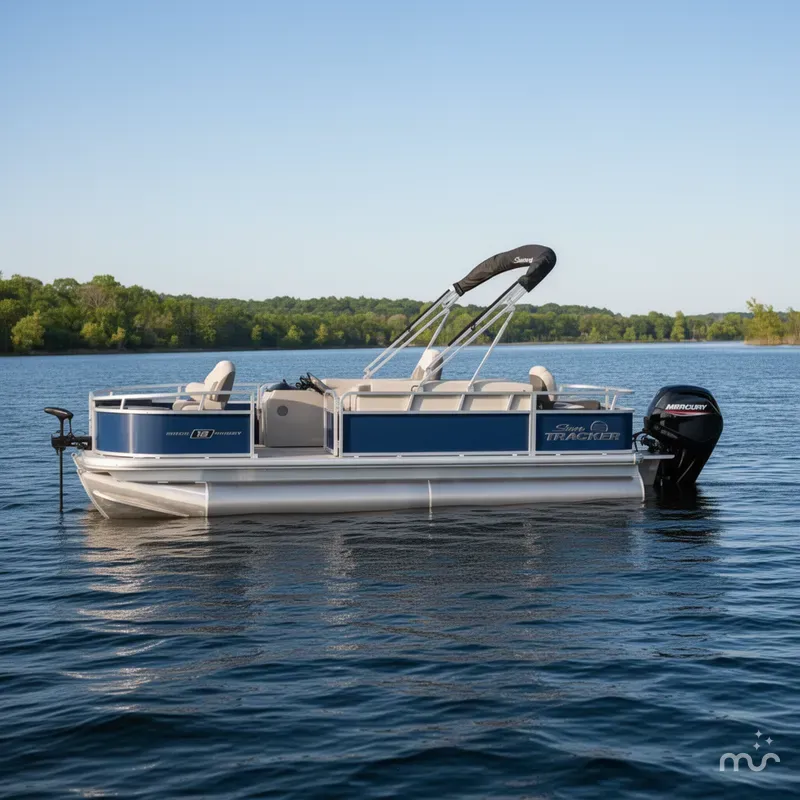 Slide: The Image of Sun Tracker Bass Buggy 18 DLX 2026 - 2