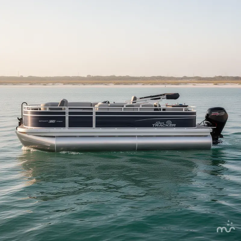 Slide: The Image of Sun Tracker SportFish 20 DLX 2026 - 2