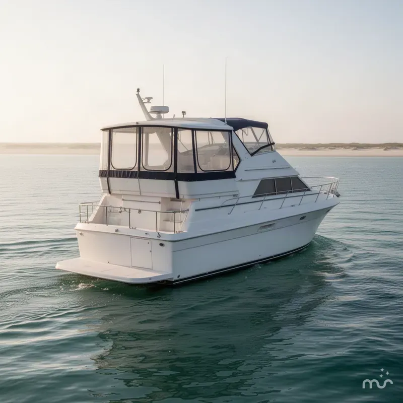 Slide: The Image of Cruisers 3650 Aft Cabin 1998 - 2