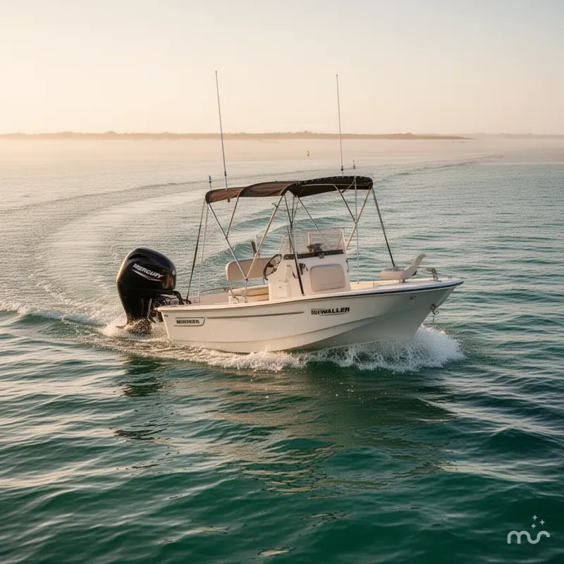 Slide: The Image of Boston Whaler 150 Montauk 2023 - 4