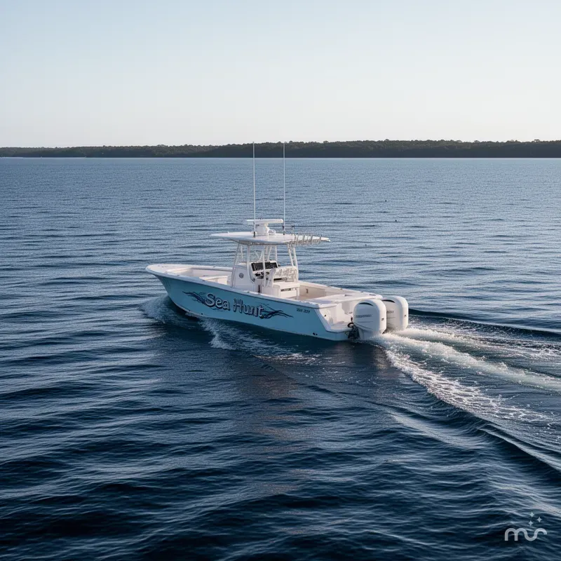 Slide: The Image of Sea Hunt Gamefish 27 Coffin Box 2027 - 1