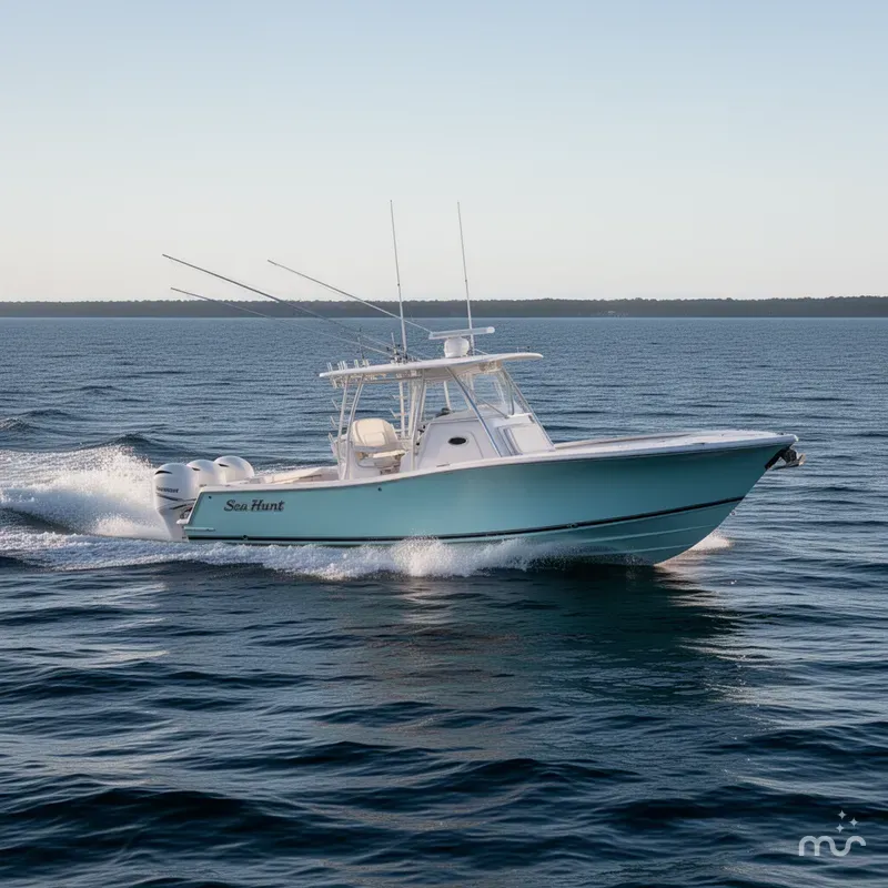 Slide: The Image of Sea Hunt Gamefish 27 Coffin Box 2027 - 2