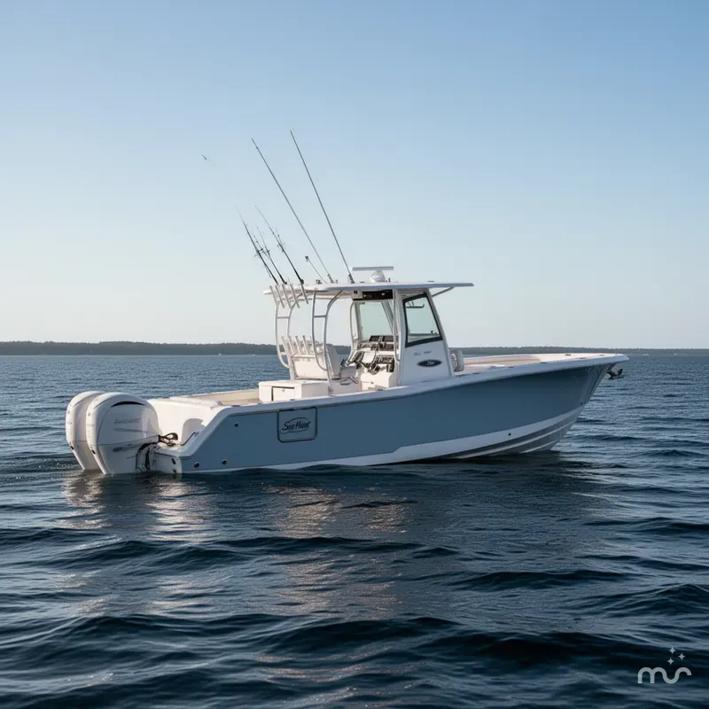 Slide: The Image of Sea Hunt Gamefish 28 Coffin Box 2027 - 2