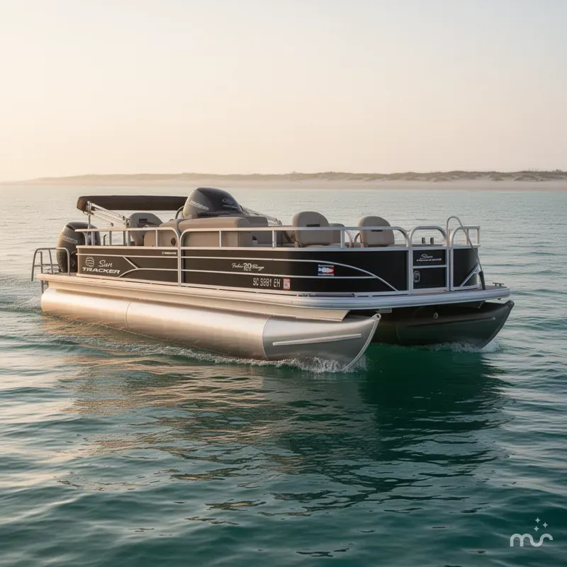 The Image of Sun Tracker Fishin' Barge 20 DLX 2017 - 0