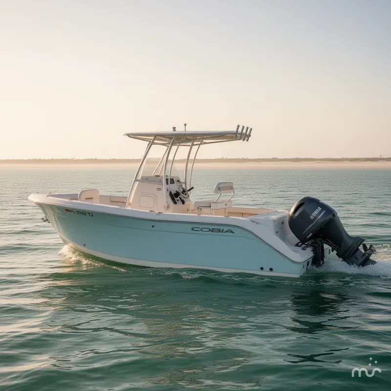 Slide: The Image of Cobia 220 Center Console 2022 - 2