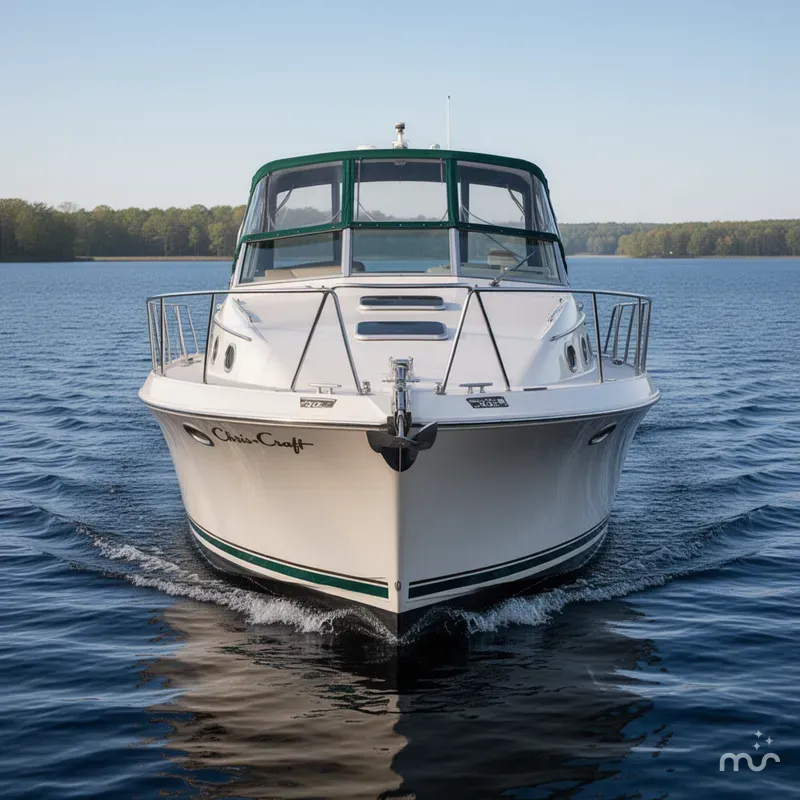 Slide: The Image of Chris-Craft 340 Crowne 1995 - 1