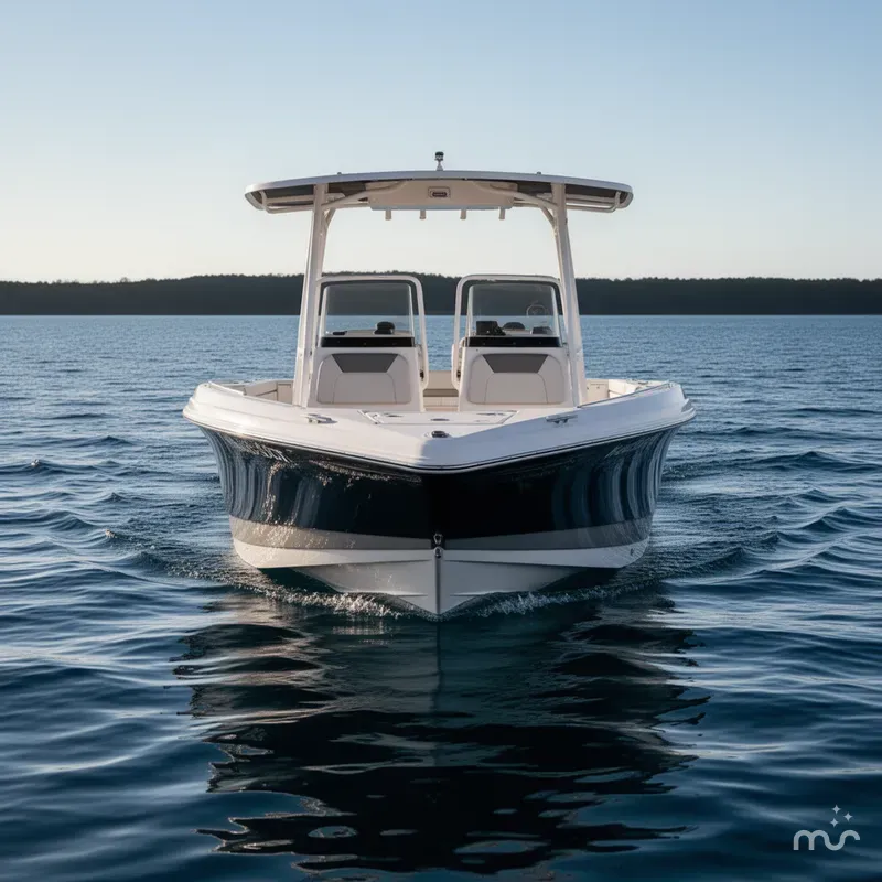 Slide: The Image of NauticStar 243DC Deck 2017 - 1