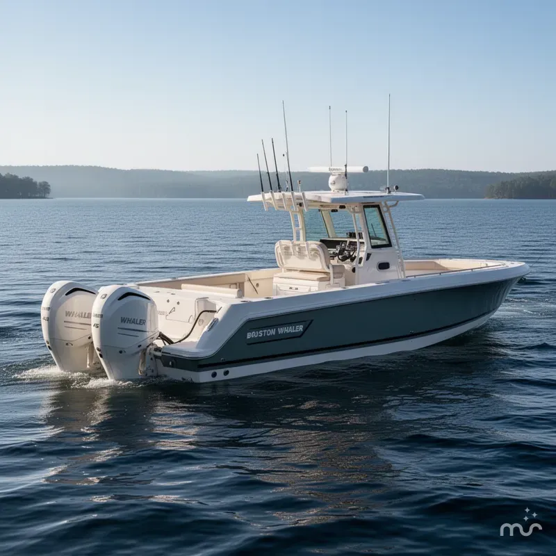 Slide: The Image of Boston Whaler 330 Outrage 2025 - 2