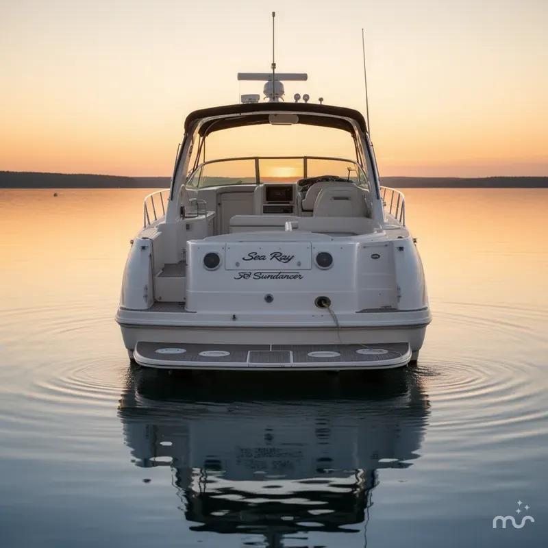 Slide: The Image of Sea Ray 380 Sundancer 1999 - 2