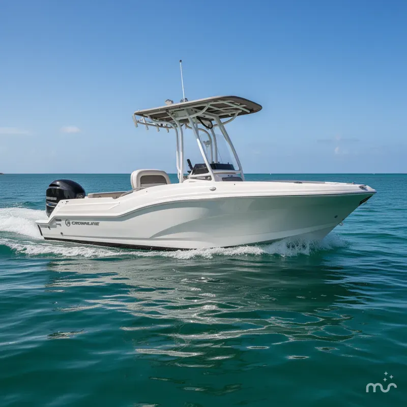 Slide: The Image of Crownline Boats 220 CC Finseeker 2023 - 4