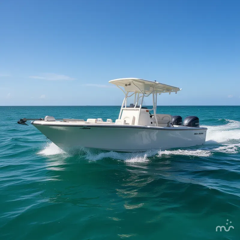 Slide: The Image of Sea Born LX24 Center Console 2023 - 4