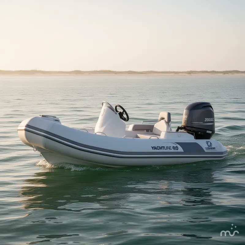 Slide: The Image of Zodiac Yachtline 400 2023 - 2
