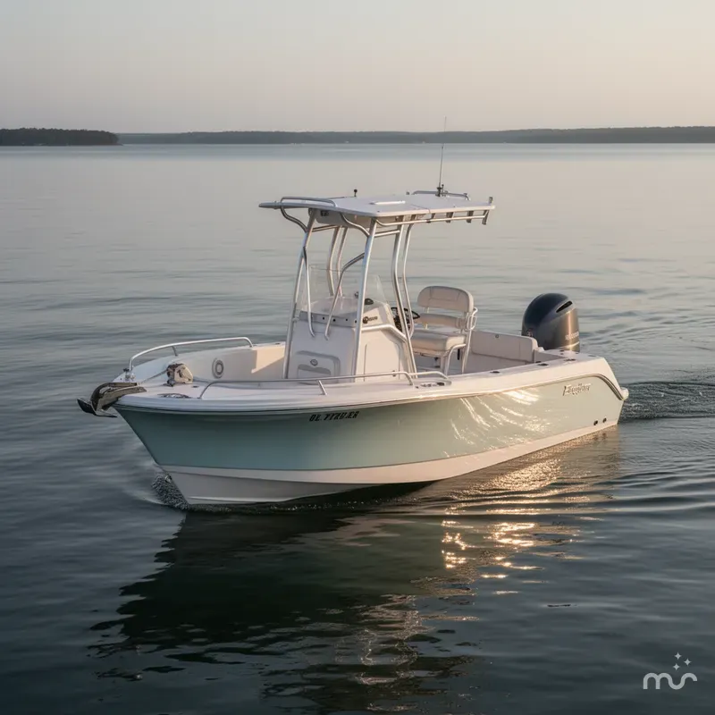Slide: The Image of Edgewater OUTRIDER 208 CC T-TOP 2026 - 2