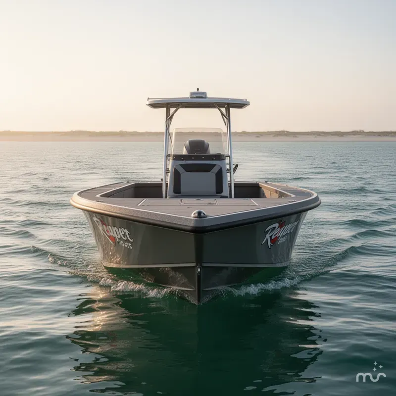Slide: The Image of Reaper Boats 756 Step Transom 2026 - 1