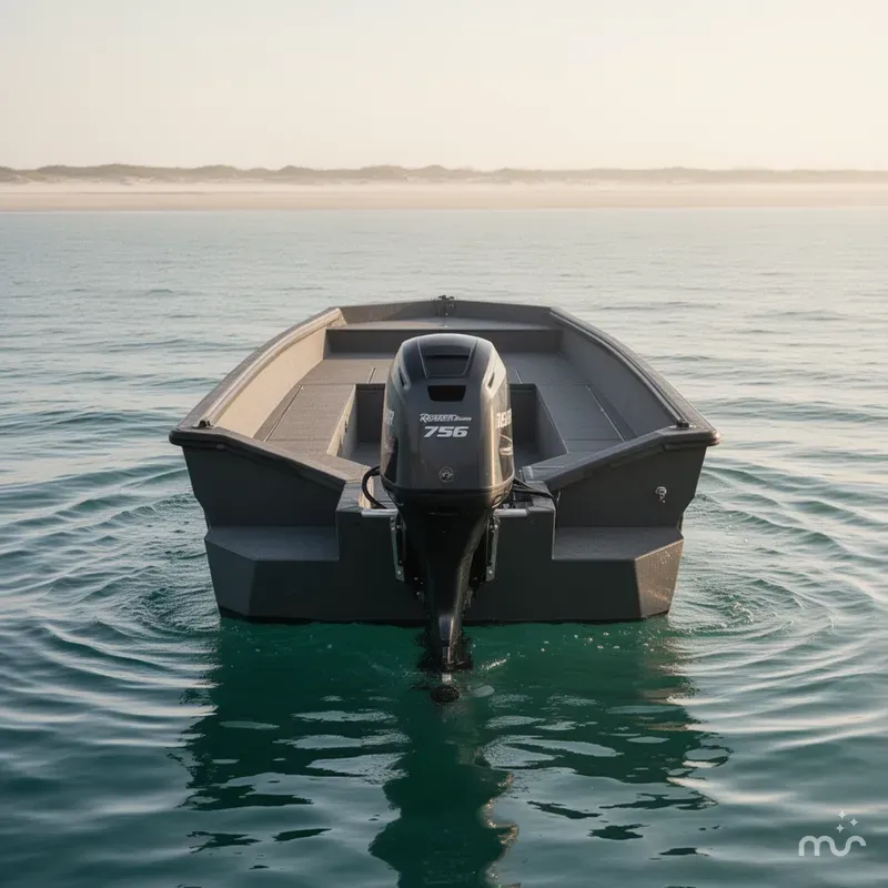 Slide: The Image of Reaper Boats 756 Step Transom 2026 - 3
