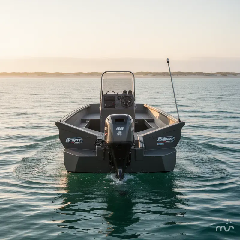 Slide: The Image of Reaper Boats 550 STEP TRANSOM 2026 - 3